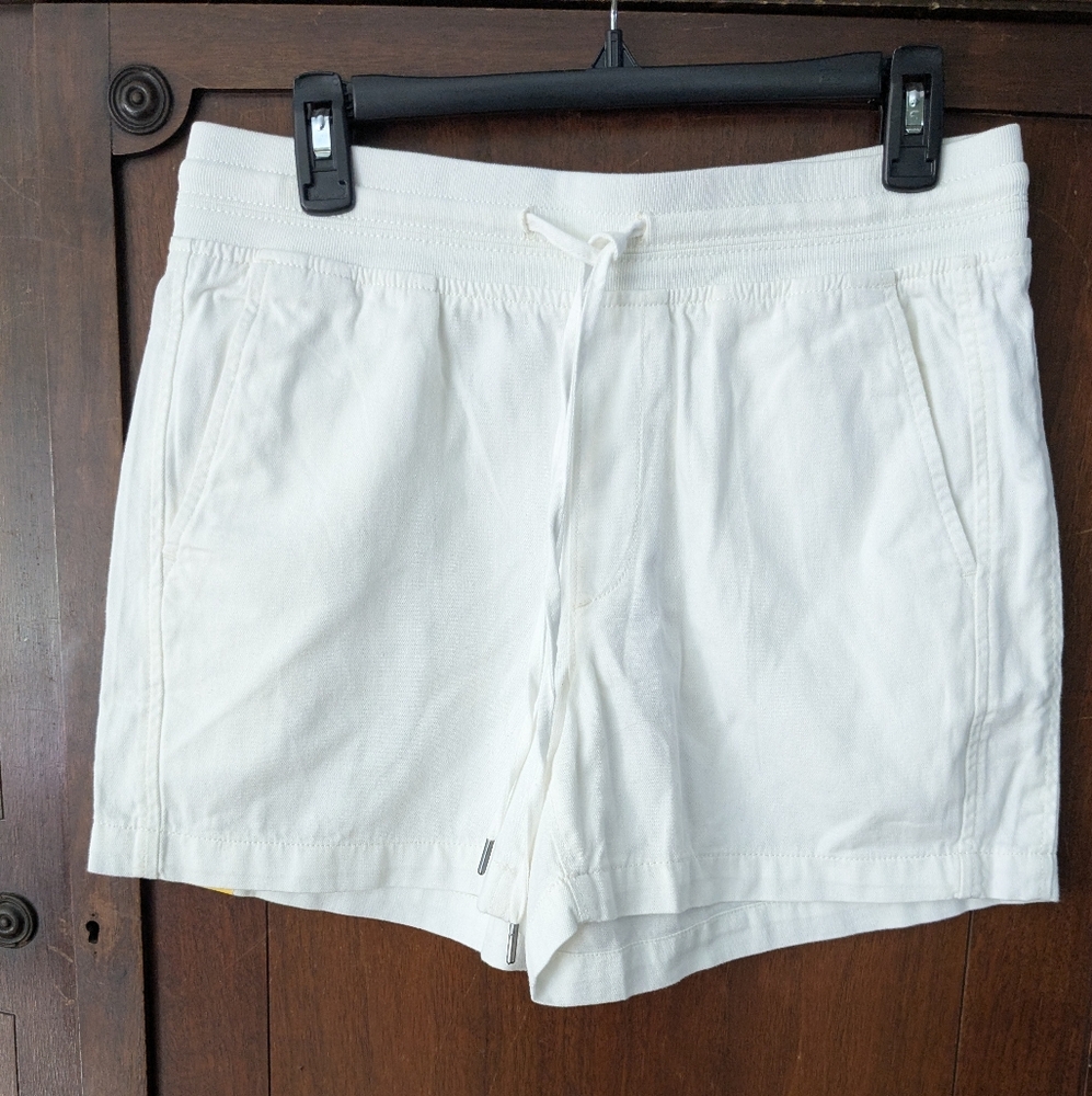 🆕 Orvis White Drawstring Shorts Sz S Pull on